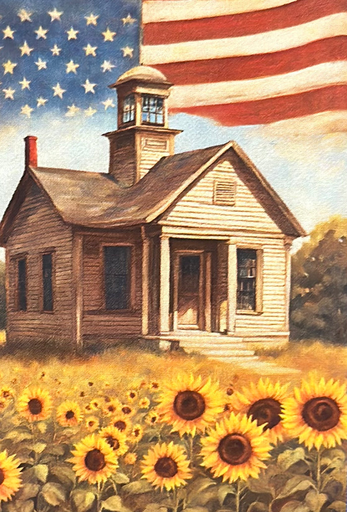 House w/Flag