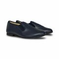 Andanines Navy Crest Smoking Shoe