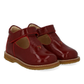Angulus Cranberry Patent Baby T Strap