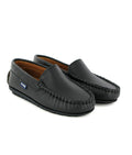 Atlanta Black Plain Vamp Loafer