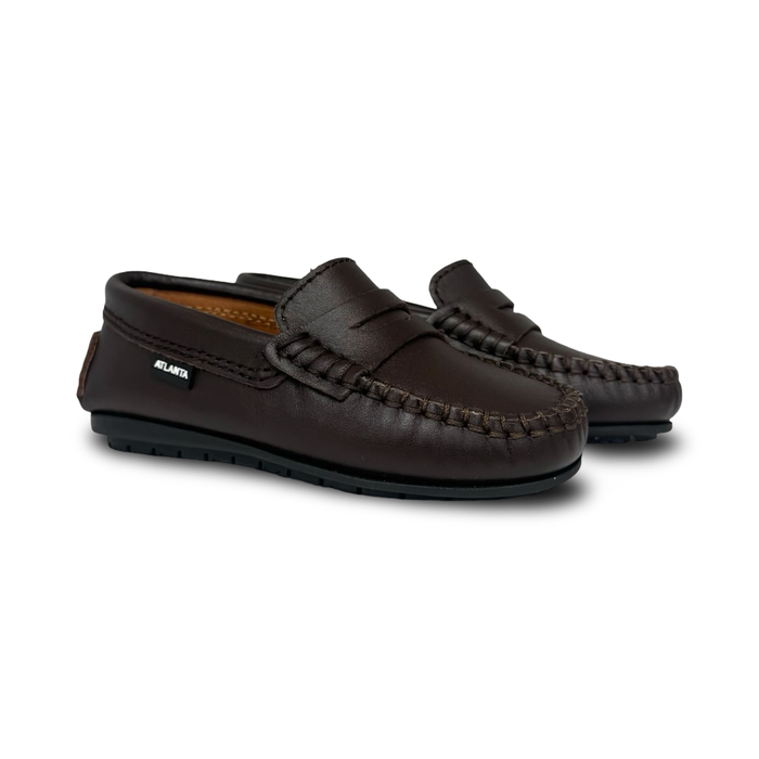 Atlanta Brown Dark Penny Loafer