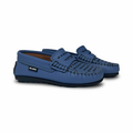 Atlanta Cut Out Heart Jeans Gum Original Penny Loafer