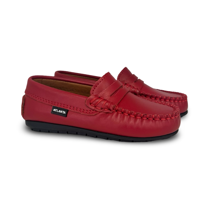 Atlanta Red Smooth Original Penny Loafer