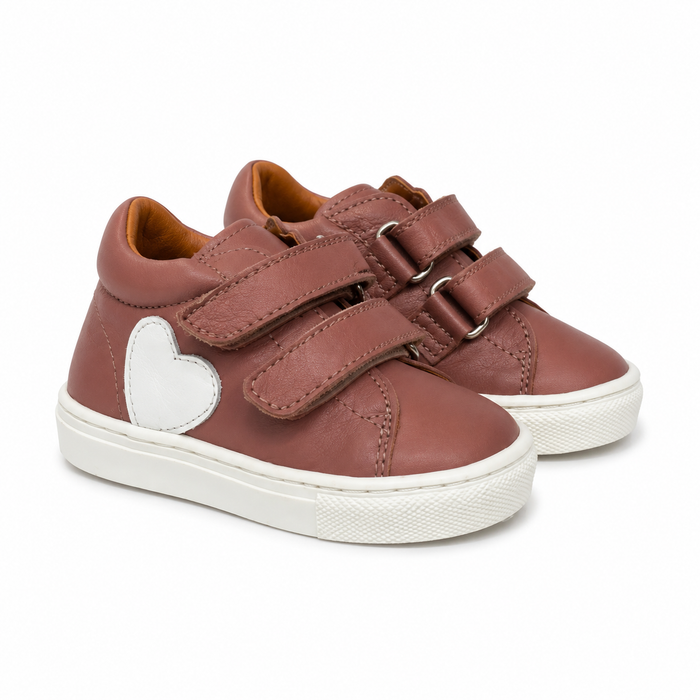 Atlanta Rose Heart Baby Sneaker