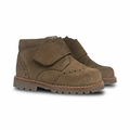 Beberlis Alpaca Suede Wingtip Velcro Baby Bootie