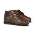 Beberlis Brown Wingtip Baby Bootie