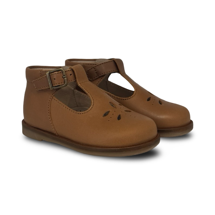 Beberlis Luggage Brown Baby T-Strap
