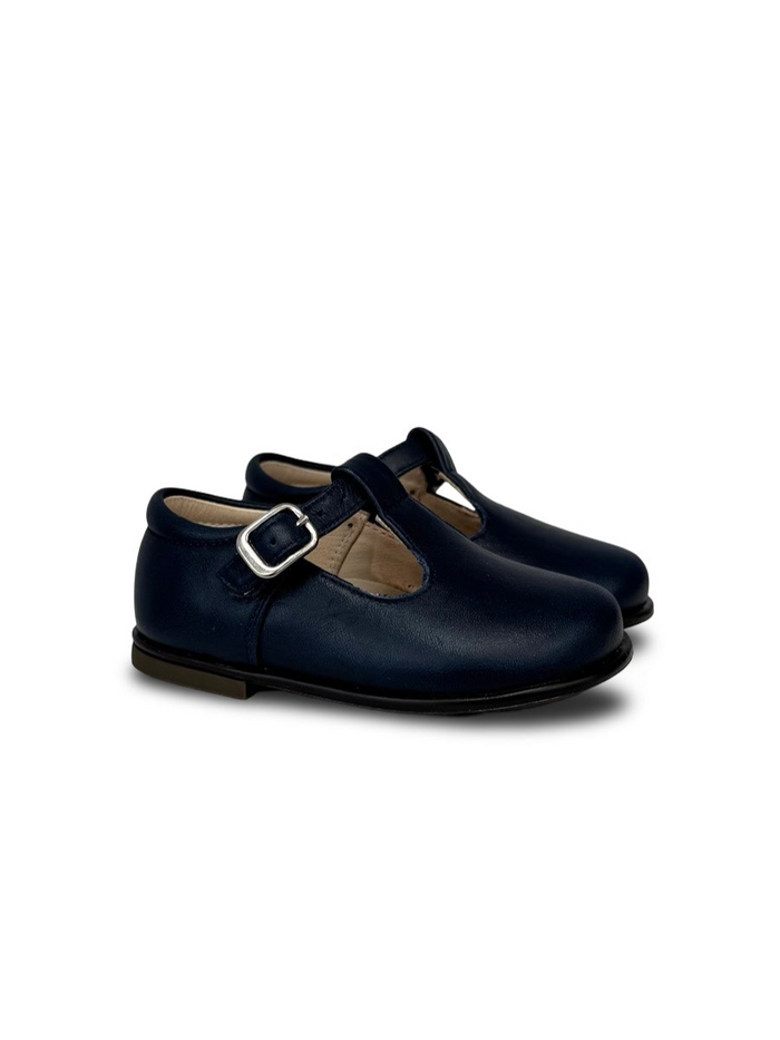 Beberlis Navy Baby T Strap
