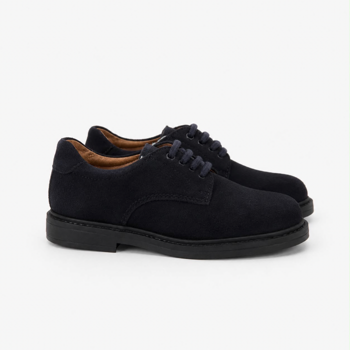 Beberlis Navy Suede Oxford