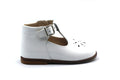 Beberlis White Patent Alexis Baby T-Bar