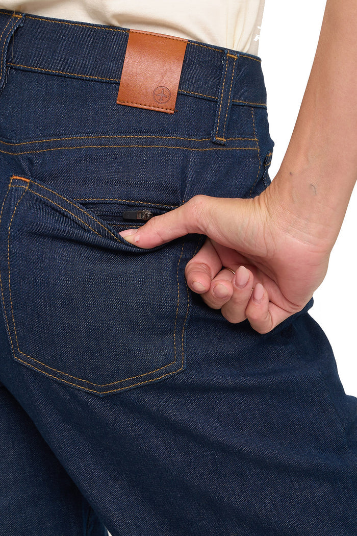 Best Travel Jeans | Wide Leg | Dark Indigo