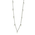 Bezel Droplet Strand Necklace - FREIDA ROTHMAN