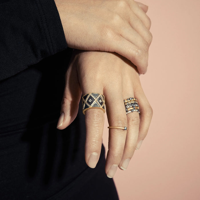 Bezel Station Stack Ring RINGS FOR STACKING RING