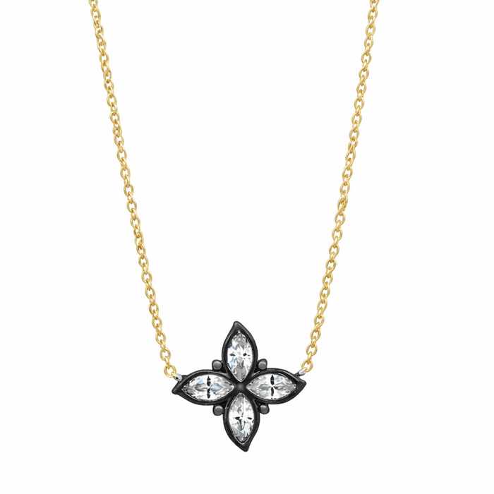 Bloom Petal Pendant Necklace - FREIDA ROTHMAN