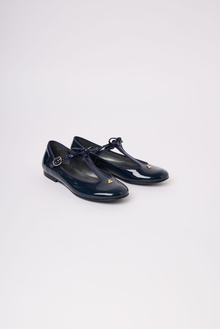 Bonpoint Navy Bow T-Strap COMING SOON