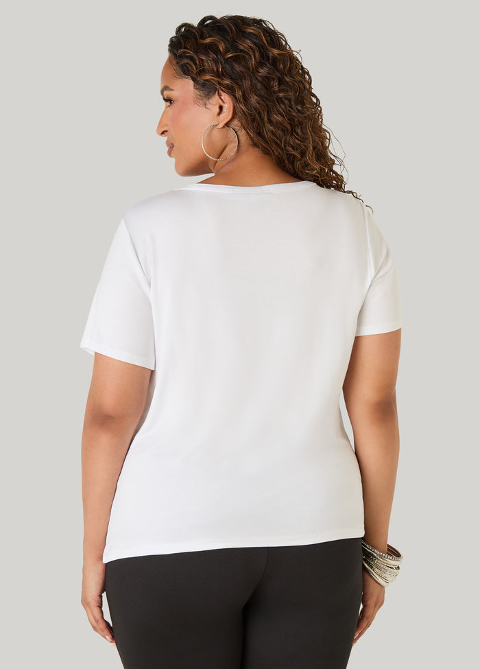 Breast Cancer Awareness Ribbon Tee