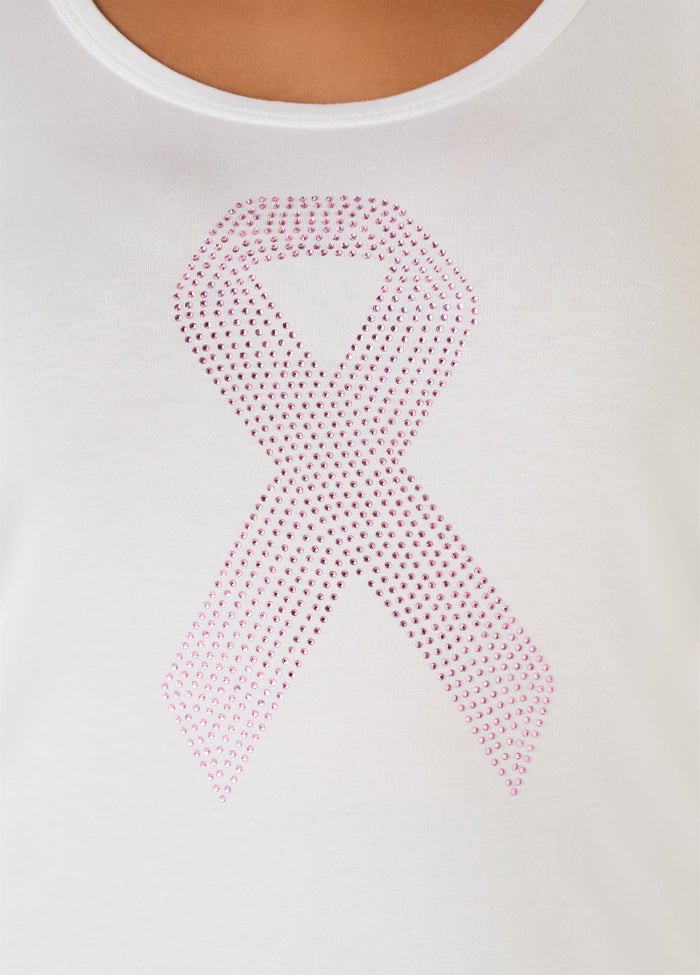 Breast Cancer Awareness Ribbon Tee