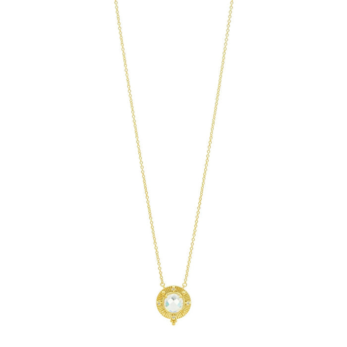Amazonian Allure Single Stone Pendant Necklace - FREIDA ROTHMAN