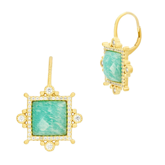Brooklyn Coast Starburst Leverback Earrings