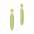 Amazonian Allure Stone Drop Earrings - FREIDA ROTHMAN
