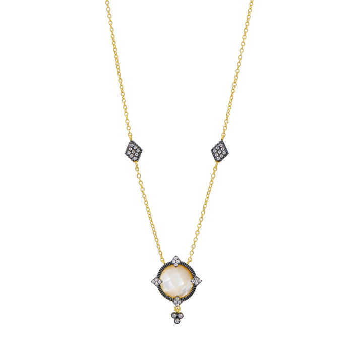 Brooklyn Grit Compass Pendant Necklace - FREIDA ROTHMAN