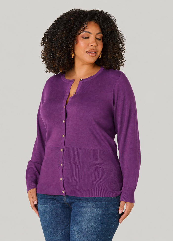 Button Front Cardigan