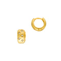 Celestial Pavé Huggie Hoop