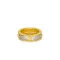 Clover Beaded Ring