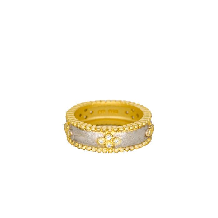 Clover Beaded Ring