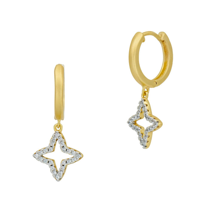 Coastal Clover Drop Earring - FREIDA ROTHMAN