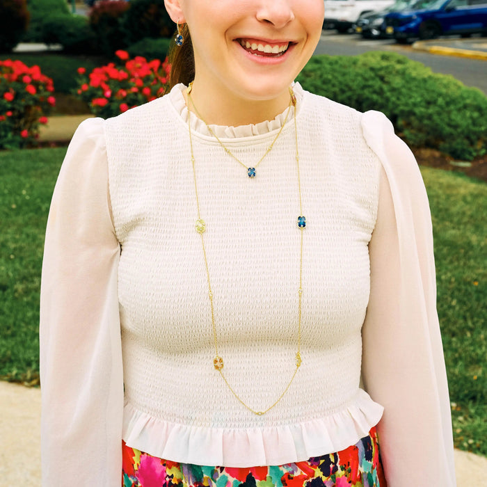 Coastal Hues Short Pendant Neckalce Brooklyn Coast NECKLACE