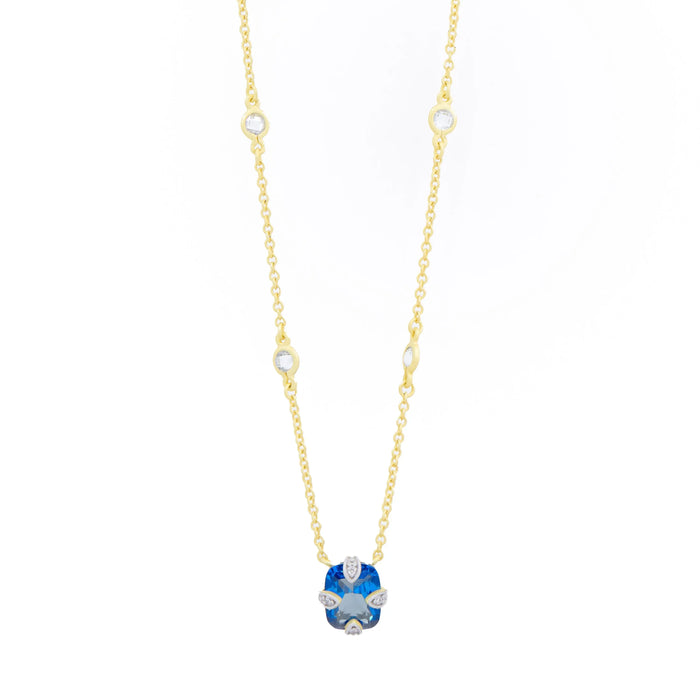 Coastal Hues Short Pendant Neckalce Brooklyn Coast NECKLACE