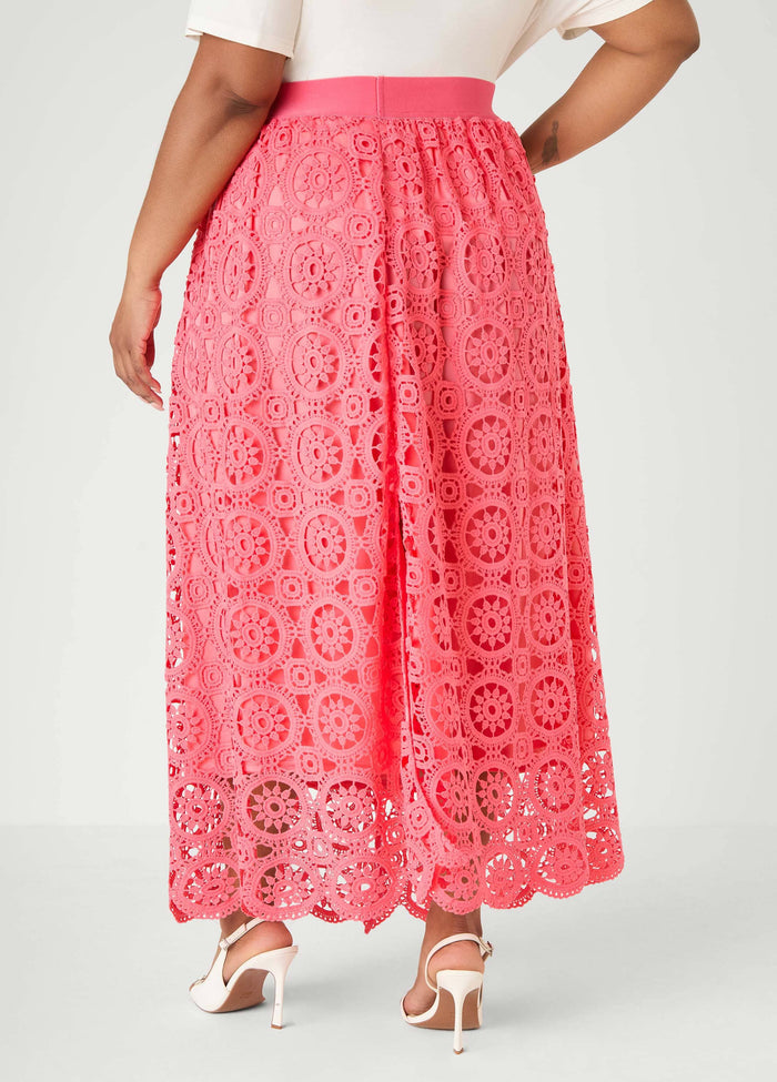 Crocheted Maxi Skirt