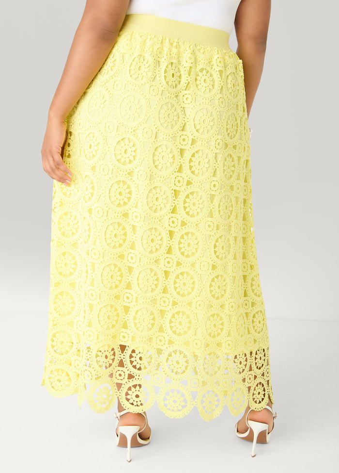 Crocheted Maxi Skirt