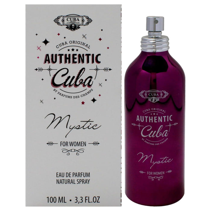 Cuba Authentic Mystic by Fragluxe Eau De Parfum Spray