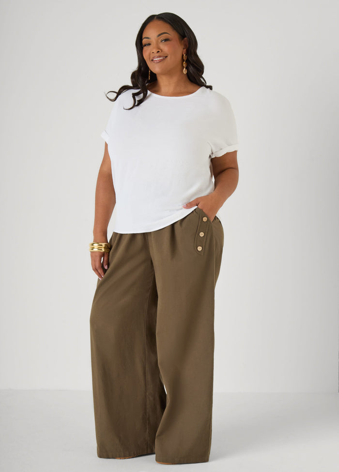 Cuffed Textured Top