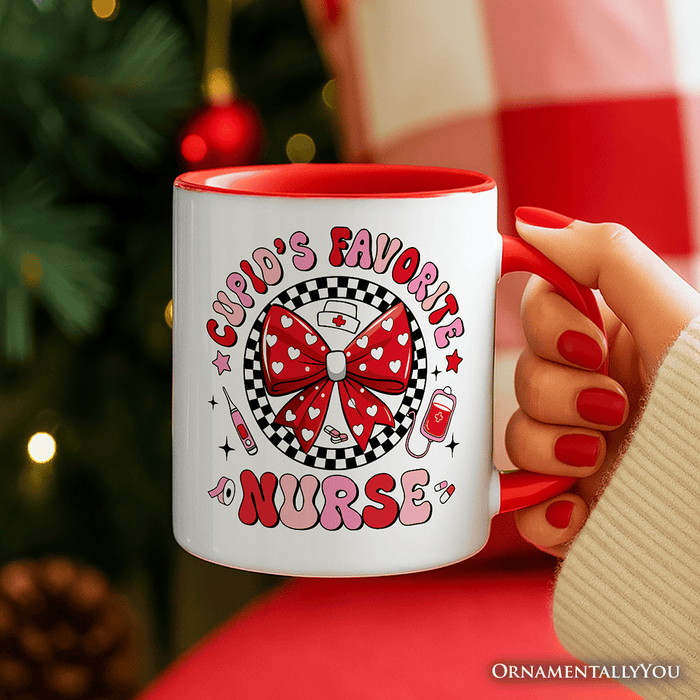 Cupids Favorite Nurse Mug
