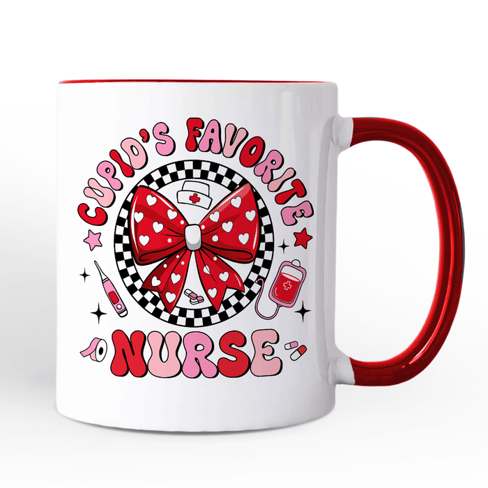 Cupids Favorite Nurse Mug