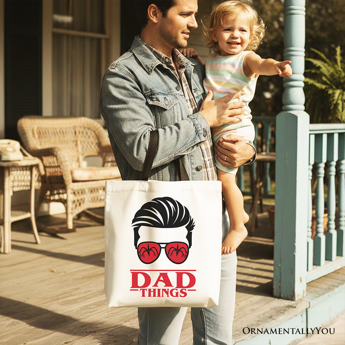 Dad Things Canvas Tote Bag