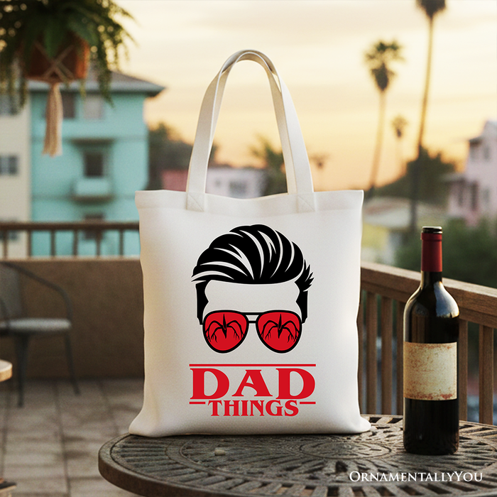 Dad Things Canvas Tote Bag