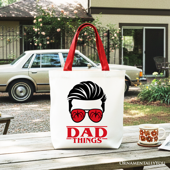 Dad Things Canvas Tote Bag