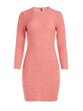 DELORA SEQUIN MINI DRESS - ROSE