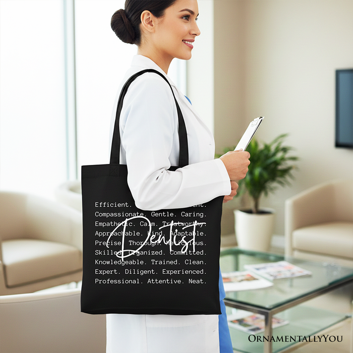 Dentist Definition Canvas Tote Bag