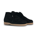 Don Louis Black Sherpa Slip On Bootie