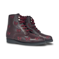 Don Louis Burgundy Bows Bootie