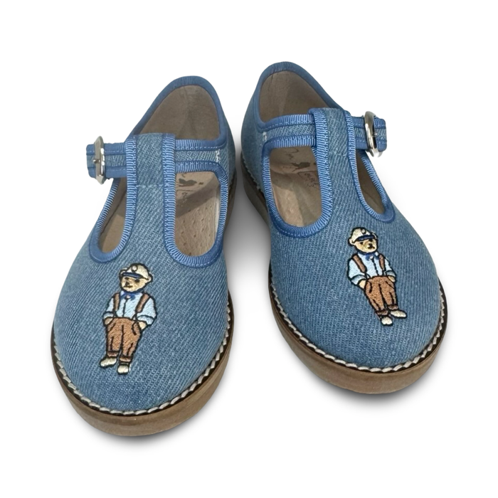 Don Louis Denim Boy Bear T-Bar