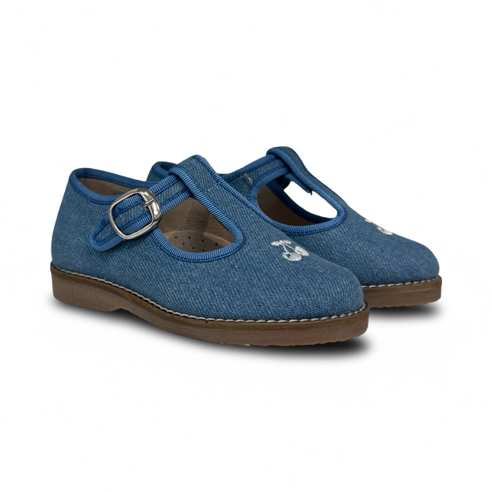 Don Louis Denim Mini Cherry T-Bar