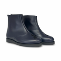 Don Louis Navy Horse Zipper Bootie