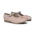 Don Louis Pink Embroidered Cherry Mary Jane