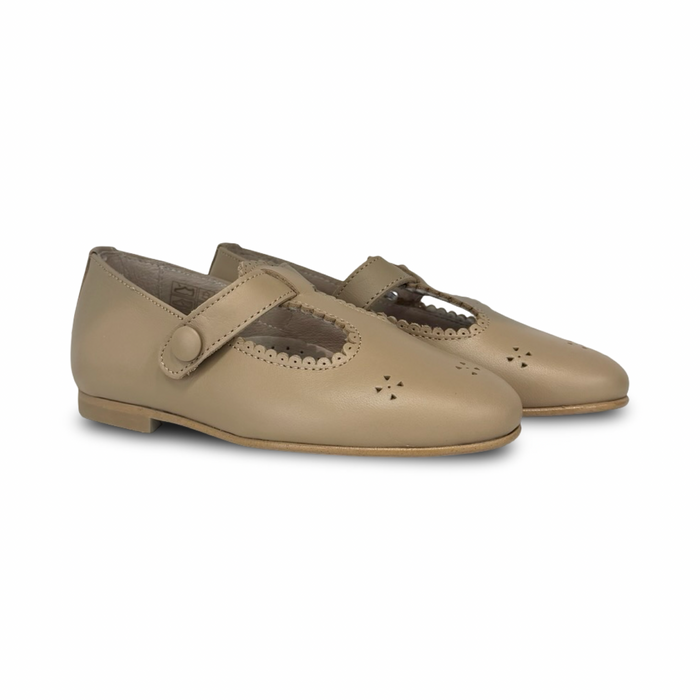 Don Louis Soft Brown T-Strap